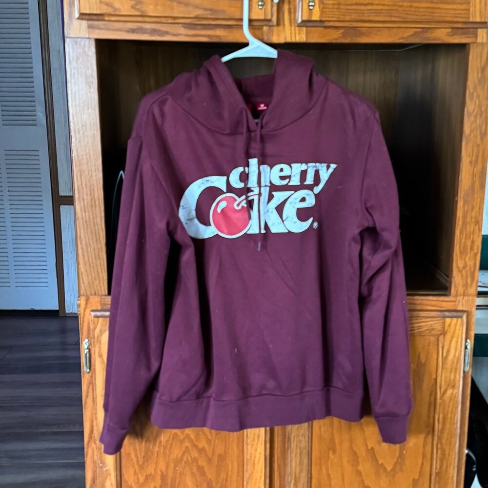 Ladies medium Cherry Coke hoodie
